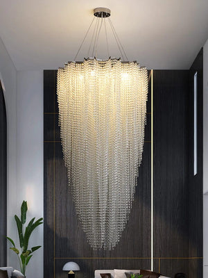 Talis Crystal Cascade Chandelier Modern Chandelier