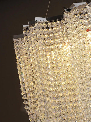 Talis Crystal Cascade Chandelier Modern Chandelier