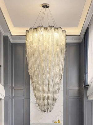 Talis Crystal Cascade Chandelier Modern Chandelier