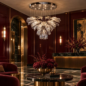 Tanju Modern Art Glass Chandelier Modern Chandelier