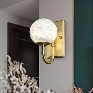 Teal Modern Marble Wall Sconce Modern Chandelier