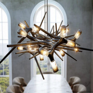 Terra Sputnik Dining Room Chandelier Modern Chandelier