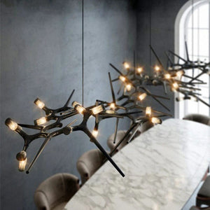 Terra Sputnik Dining Room Chandelier Modern Chandelier