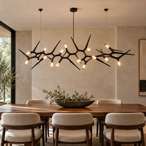 Terra Sputnik Dining Room Chandelier L47.2" (120 cm) / Warm White 3000K Modern Chandelier