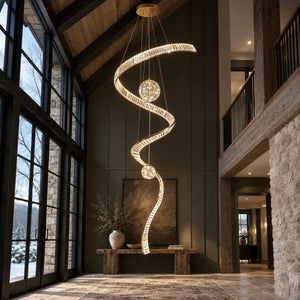 Thea Contemporary Crystal Chandelier Modern Chandelier