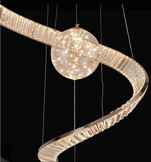 Thea Contemporary Crystal Chandelier Modern Chandelier