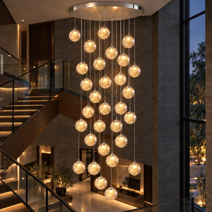 Tia Multi Globe Pendant Chandelier Modern Chandelier