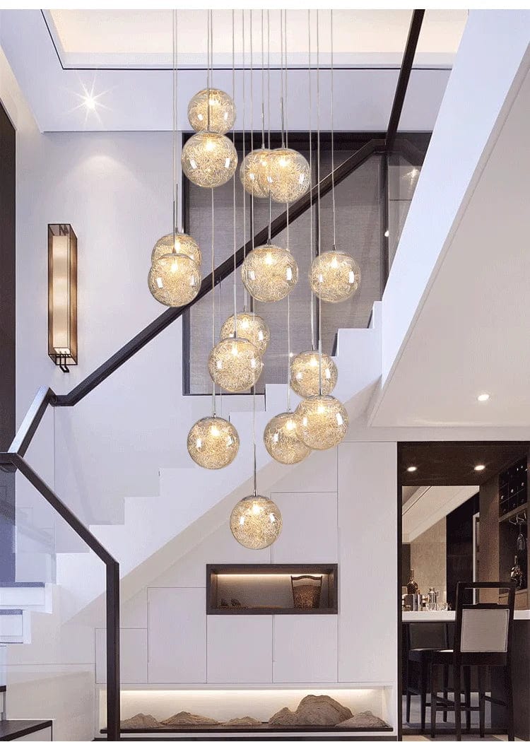 Tia Multi Globe Pendant Chandelier | Modern Chandelier