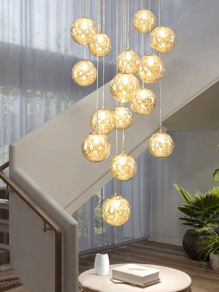 Tia Multi Globe Pendant Chandelier Modern Chandelier