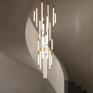 Tide Contemporary Staircase Chandelier Modern Chandelier