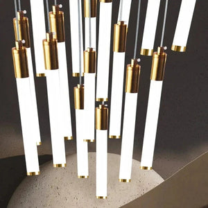 Tide Contemporary Staircase Chandelier Modern Chandelier