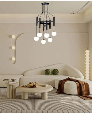 Tide Vintage Wood Chandelier Modern Chandelier