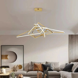 Tina Led Geometric Chandelier Modern Chandelier