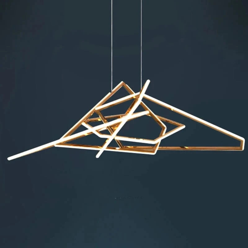 Tina Led Geometric Chandelier Modern Chandelier