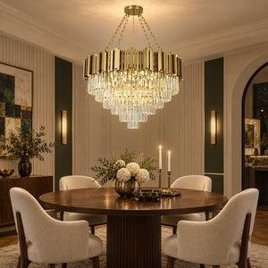Tisa Small Crystal Chandelier Modern Chandelier