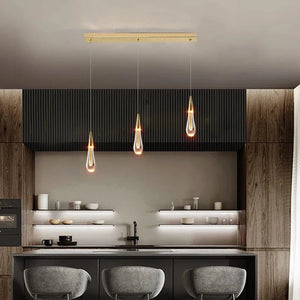 Tny Gold Kitchen Island Chandelier Modern Chandelier