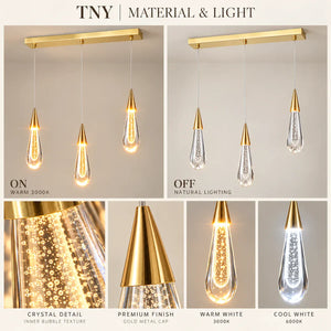Tny Gold Kitchen Island Chandelier Modern Chandelier