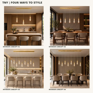 Tny Gold Kitchen Island Chandelier Modern Chandelier