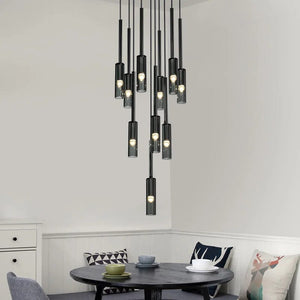 Tony Extra Large Ceiling Light Crystal / 8 / warm light Modern Chandelier