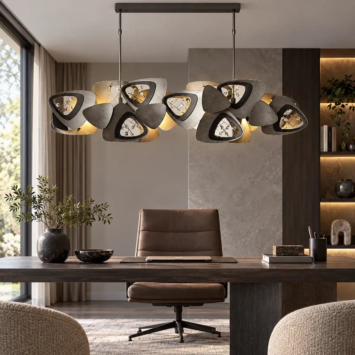 Travis  Linear Pendant Chandelier Modern Chandelier