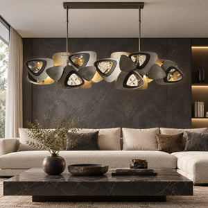 Travis  Linear Pendant Chandelier Modern Chandelier