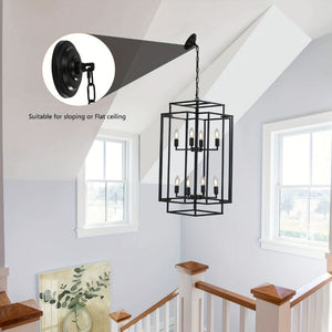 Tyra Lantern Pendant Light Fixture Modern Chandelier