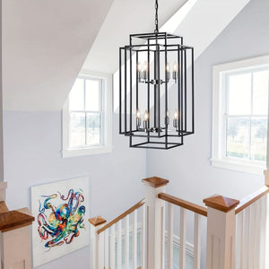 Tyra Lantern Pendant Light Fixture Modern Chandelier