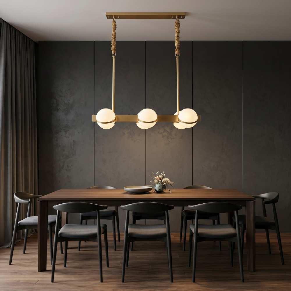 Varelle Linear Kitchen Island Chandelier L26.57" (67.5cm) / Warm Light 3000K Modern Chandelier