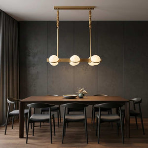 Varelle Linear Kitchen Island Chandelier L26.57" (67.5cm) / Warm Light 3000K Modern Chandelier