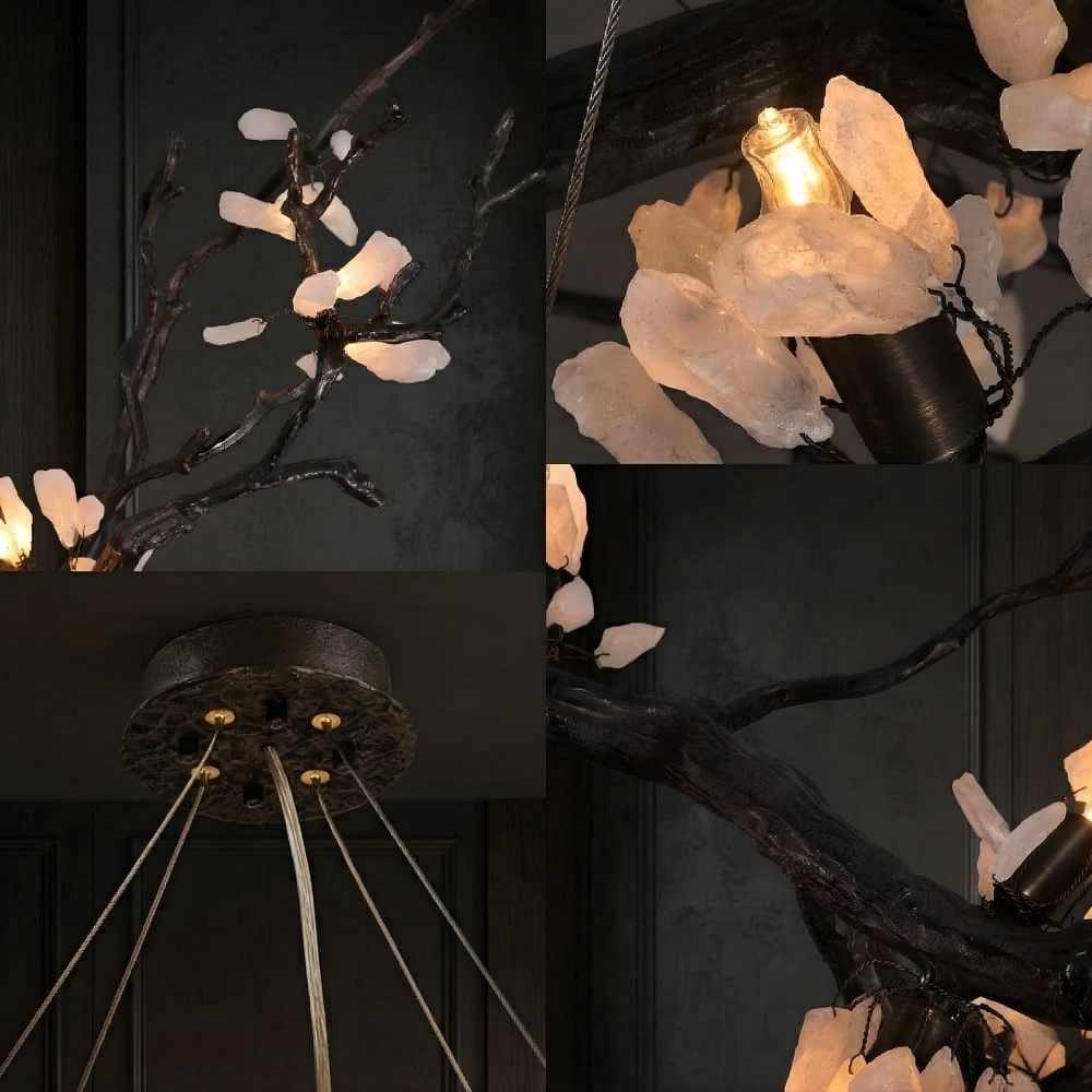 Velar Handmade Brass Branch Chandelier Modern Chandelier