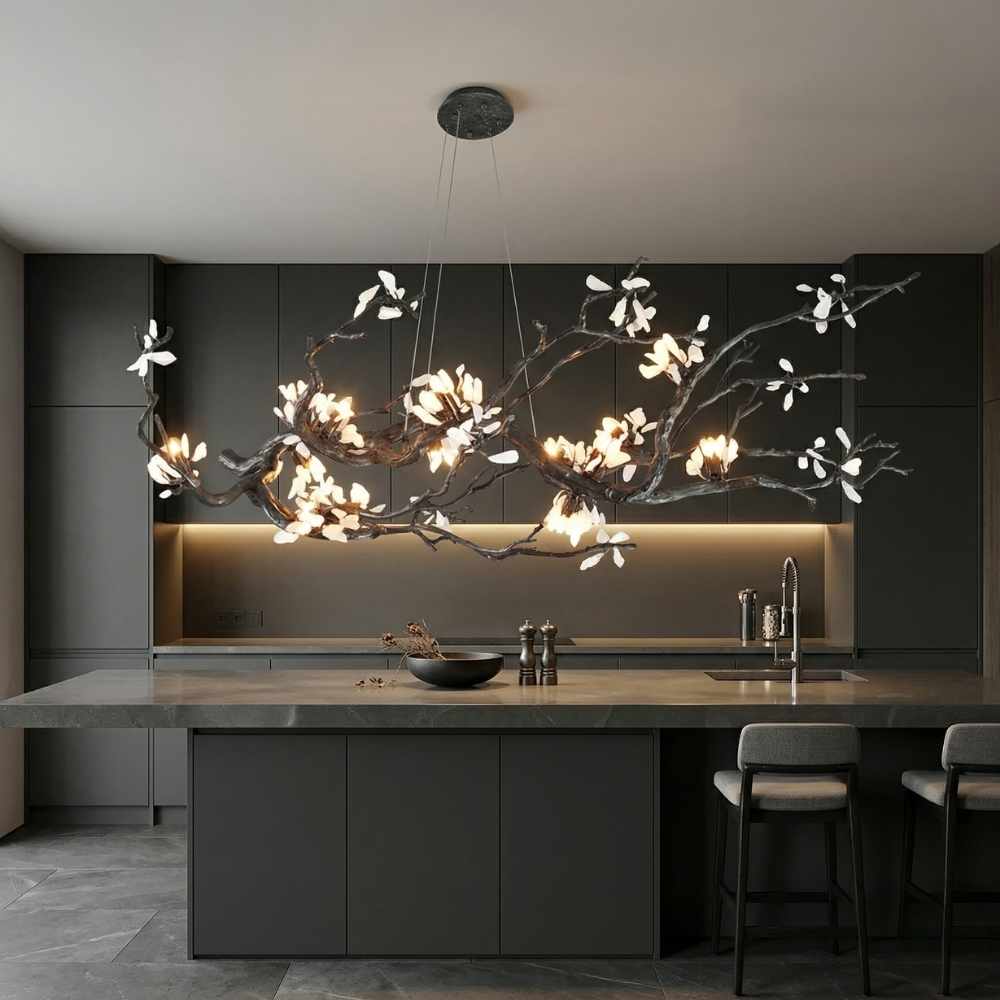 Velar Handmade Brass Branch Chandelier Modern Chandelier