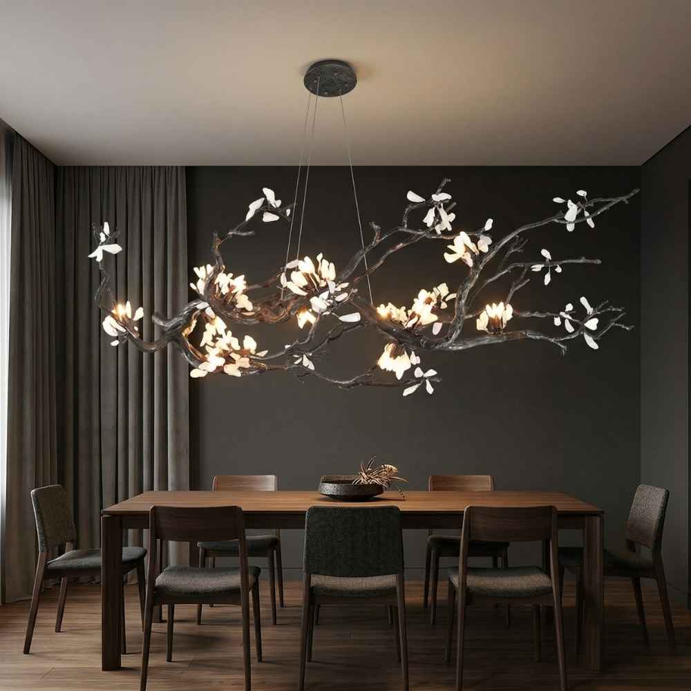 Velar Handmade Brass Branch Chandelier Modern Chandelier