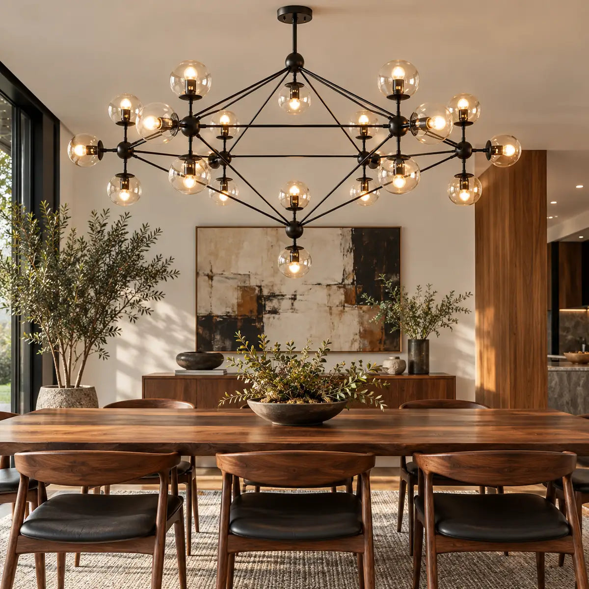 Venus Contemporary Sputnik Chandelier Modern Chandelier