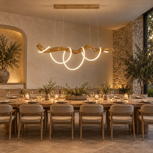 Veralda Branch Linear LED Chandelier Modern Chandelier
