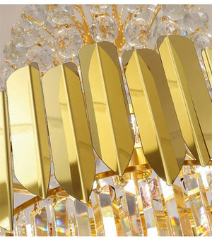 Vesper High Ceiling Crystal Chandelier Modern Chandelier