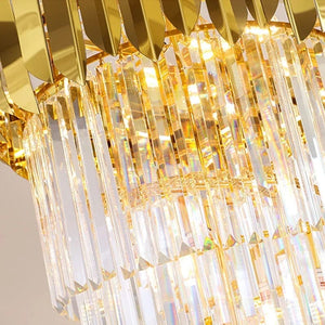 Vesper High Ceiling Crystal Chandelier Modern Chandelier