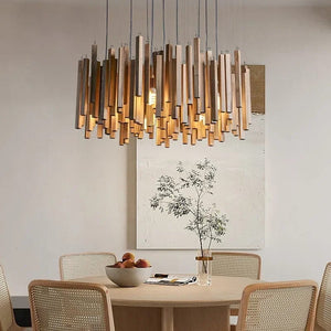 Vice Wood Pendant Chandelier Modern Chandelier