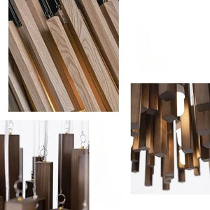 Vice Wood Pendant Chandelier Modern Chandelier