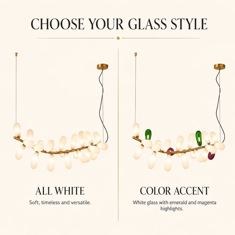 Virelia Modern Bubble Linear Chandelier Modern Chandelier