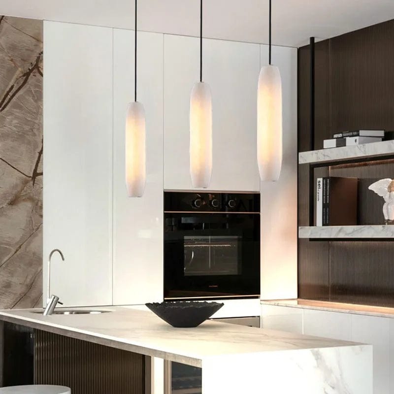 Yale White Marble Pendant Light Modern Chandelier