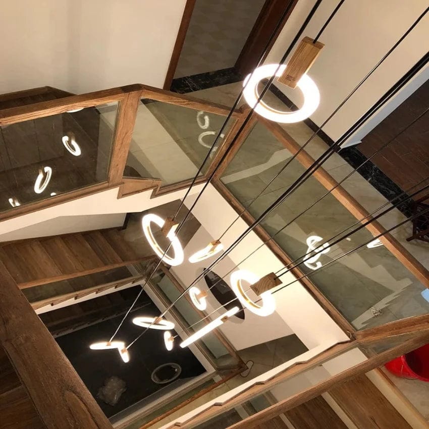 Yana Modern Staircase Chandelier Modern Chandelier