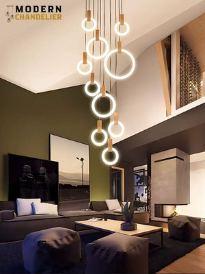 Yana Modern Staircase Chandelier Modern Chandelier