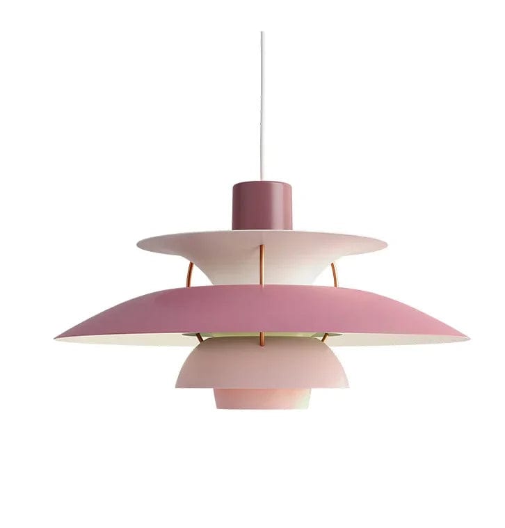 Yaren Modern Danish Pendant Light Gradient Pink / 11.81" (30cm) / Warm White 3000K Modern Chandelier