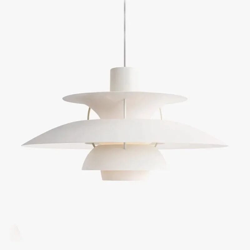 Yaren Modern Danish Pendant Light Pure White / 11.81" (30cm) / Warm White 3000K Modern Chandelier