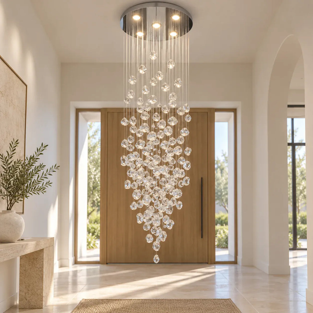 Zest Modern Staircase Chandelier Modern Chandelier
