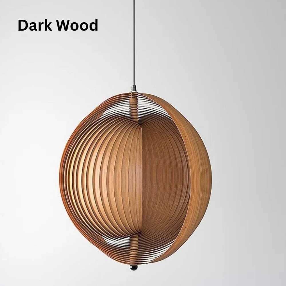 Zirel Rustic Wood Staircase Chandelier Modern Chandelier