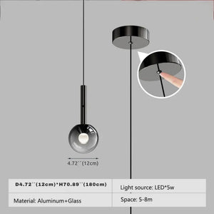 Zorin Multi Glass Pendant Chandelier Modern Chandelier